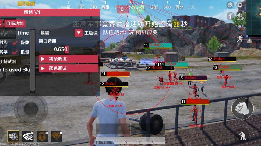 和平精英《向日葵》外挂